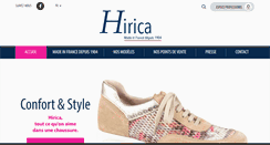 Desktop Screenshot of hirica.fr